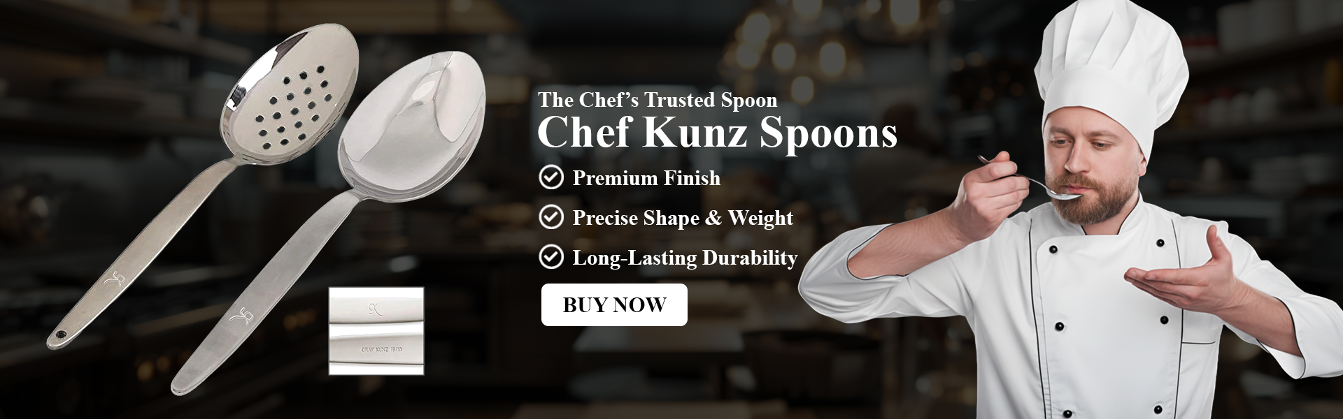 Chef Kunz Spoons
